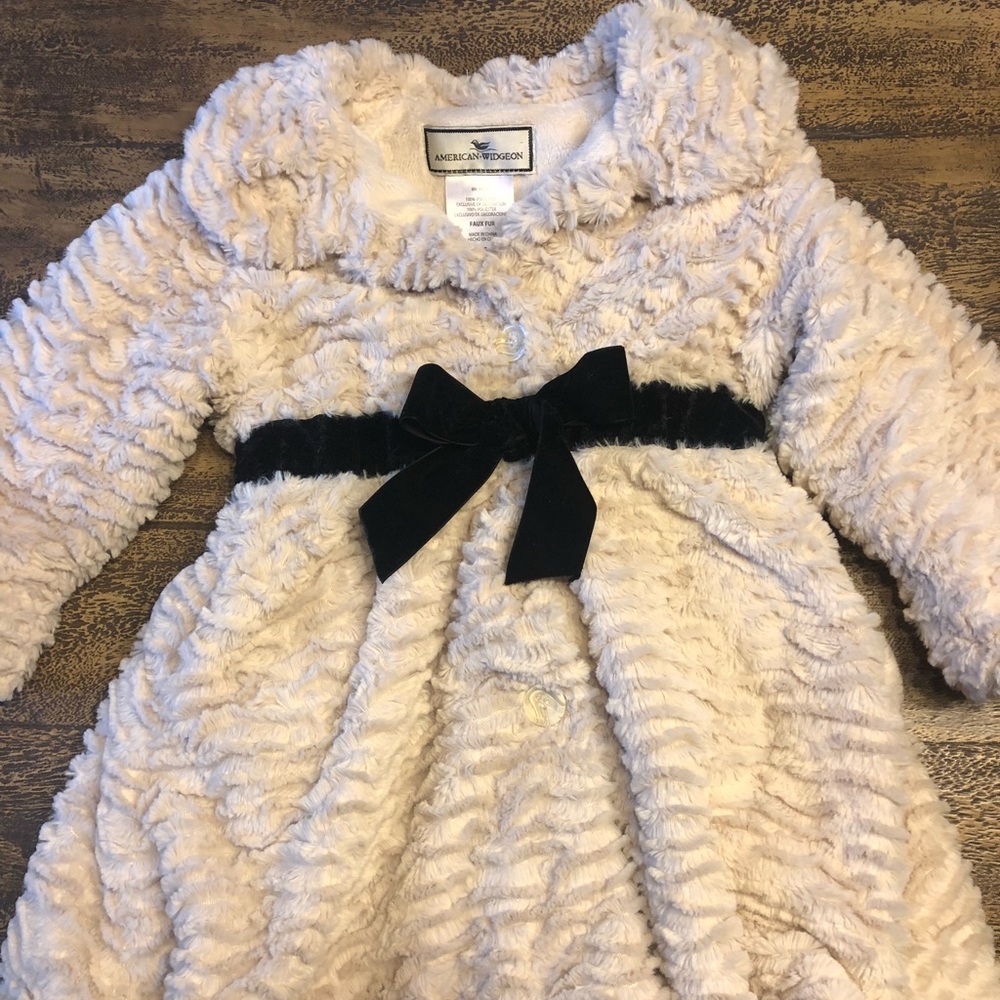 American Widgeon faux fur coat